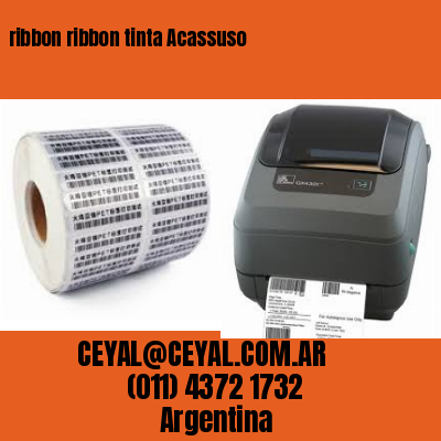 ribbon ribbon tinta Acassuso