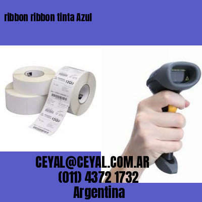 ribbon ribbon tinta Azul