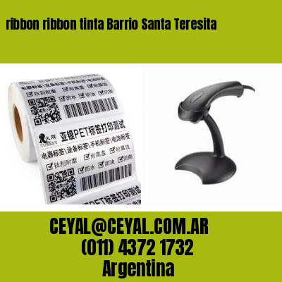 ribbon ribbon tinta Barrio Santa Teresita