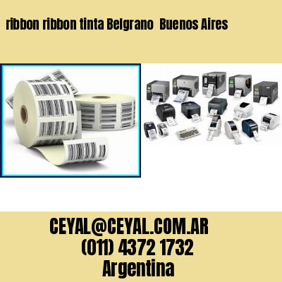 ribbon ribbon tinta Belgrano  Buenos Aires