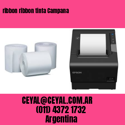 ribbon ribbon tinta Campana
