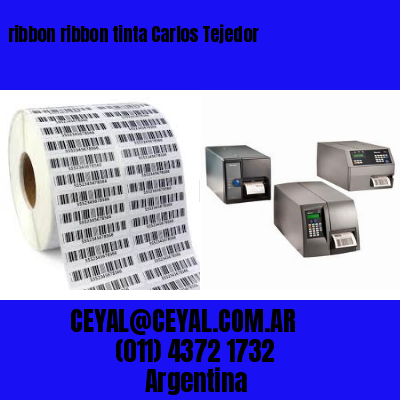 ribbon ribbon tinta Carlos Tejedor
