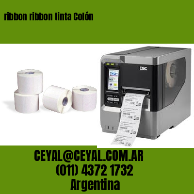 ribbon ribbon tinta Colón