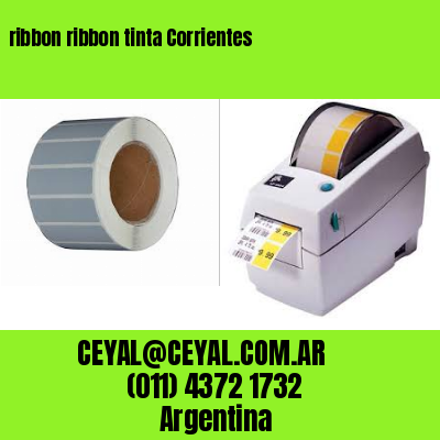 ribbon ribbon tinta Corrientes