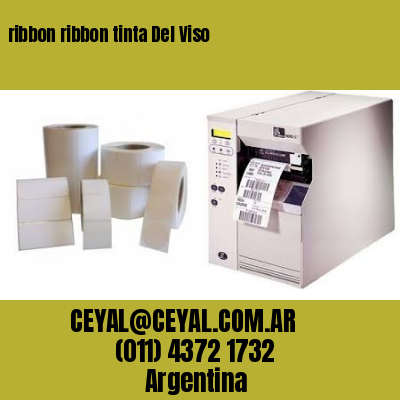 ribbon ribbon tinta Del Viso