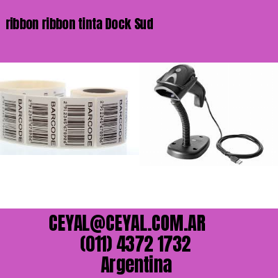 ribbon ribbon tinta Dock Sud