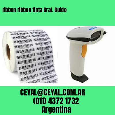 ribbon ribbon tinta Gral. Guido