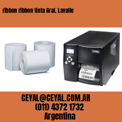 ribbon ribbon tinta Gral. Lavalle