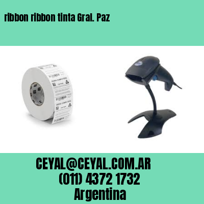 ribbon ribbon tinta Gral. Paz