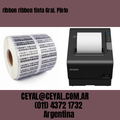 ribbon ribbon tinta Gral. Pinto