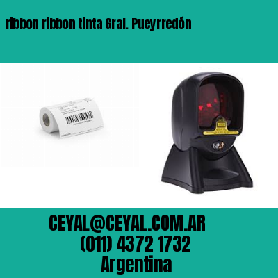 ribbon ribbon tinta Gral. Pueyrredón