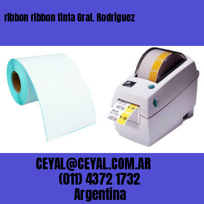 ribbon ribbon tinta Gral. Rodríguez