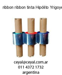 ribbon ribbon tinta Hipólito Yrigoyen