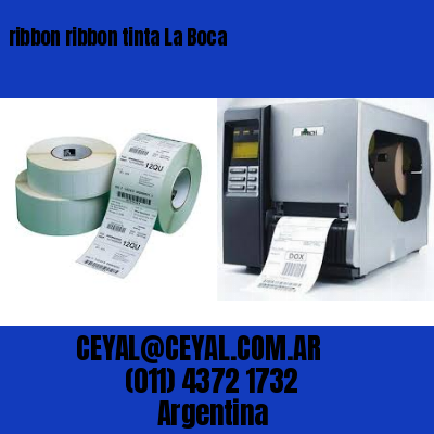 ribbon ribbon tinta La Boca