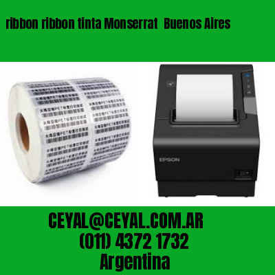 ribbon ribbon tinta Monserrat  Buenos Aires