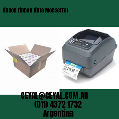 ribbon ribbon tinta Monserrat