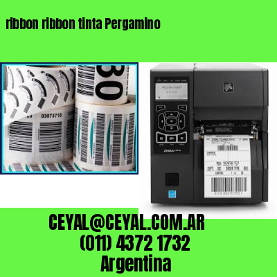 ribbon ribbon tinta Pergamino