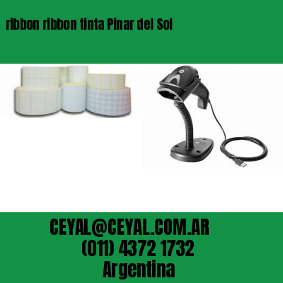 ribbon ribbon tinta Pinar del Sol