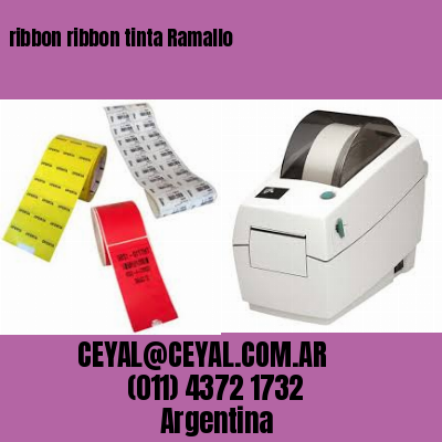 ribbon ribbon tinta Ramallo