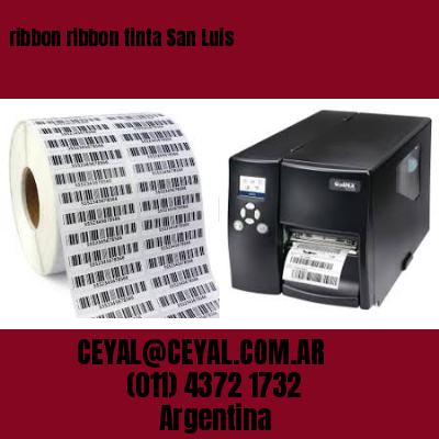 ribbon ribbon tinta San Luis