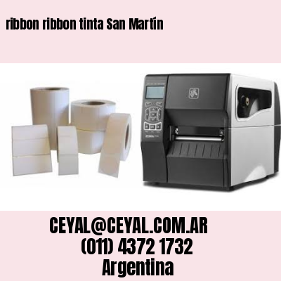 ribbon ribbon tinta San Martín