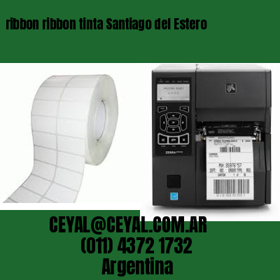 ribbon ribbon tinta Santiago del Estero