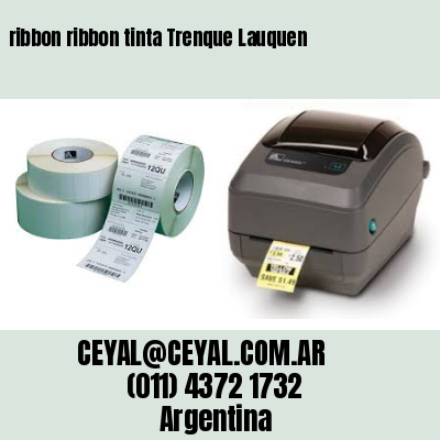 ribbon ribbon tinta Trenque Lauquen