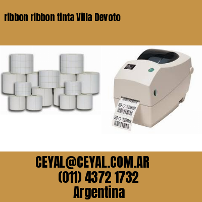 ribbon ribbon tinta Villa Devoto