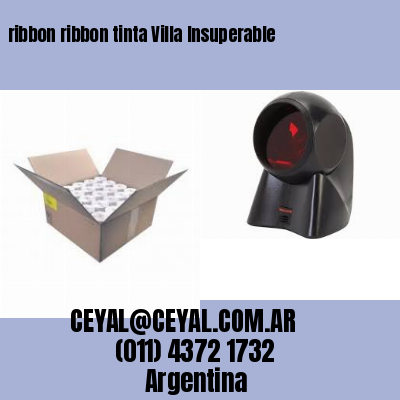 ribbon ribbon tinta Villa Insuperable
