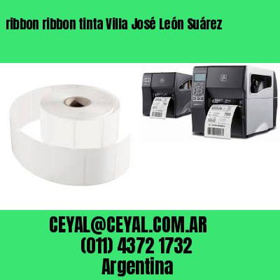 ribbon ribbon tinta Villa José León Suárez