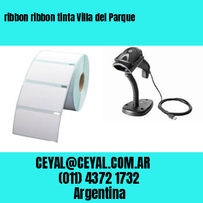 ribbon ribbon tinta Villa del Parque