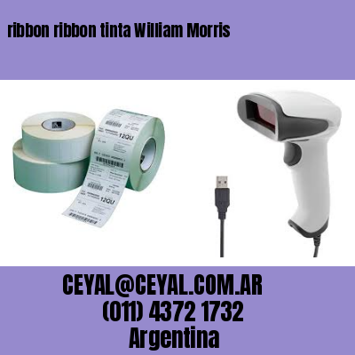 ribbon ribbon tinta William Morris