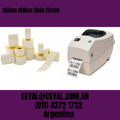 ribbon ribbon tinta Zárate