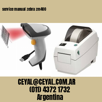 service manual zebra zm400