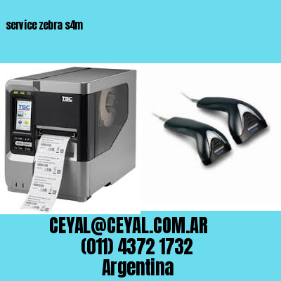 service zebra s4m