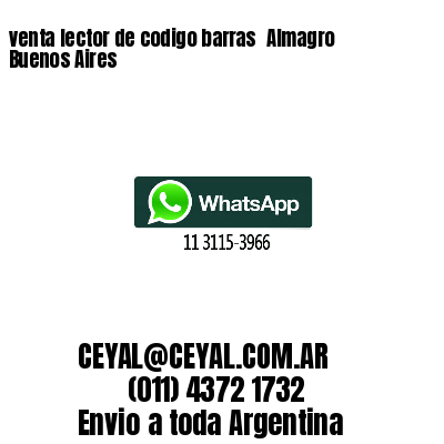 venta lector de codigo barras 	Almagro  Buenos Aires