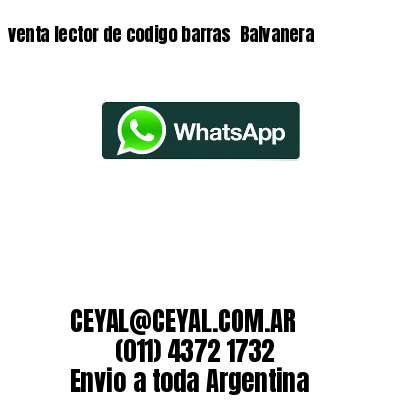 venta lector de codigo barras 	Balvanera