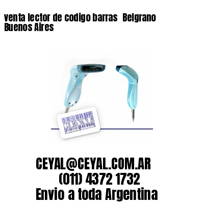 venta lector de codigo barras 	Belgrano  Buenos Aires