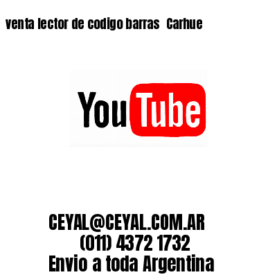 venta lector de codigo barras 	Carhue