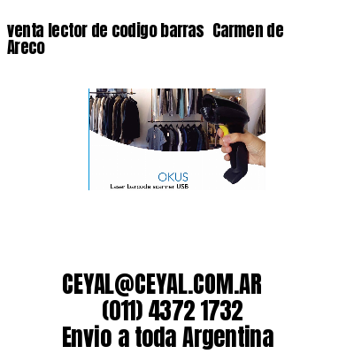 venta lector de codigo barras 	Carmen de Areco