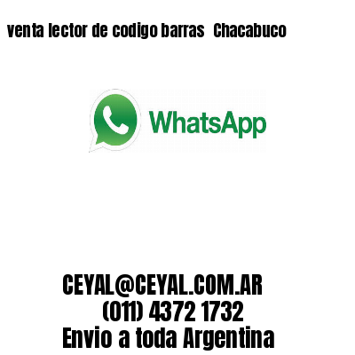 venta lector de codigo barras 	Chacabuco