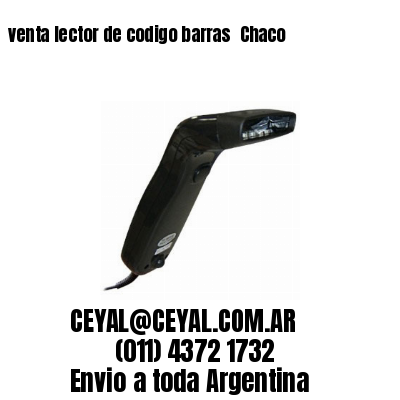 venta lector de codigo barras 	Chaco