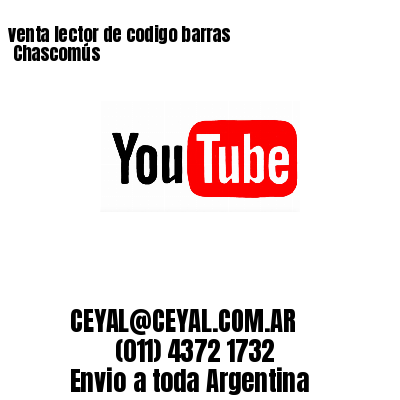 venta lector de codigo barras 	Chascomús