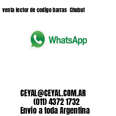 venta lector de codigo barras 	Chubut