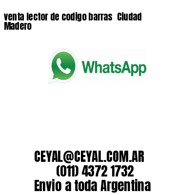 venta lector de codigo barras 	Ciudad Madero