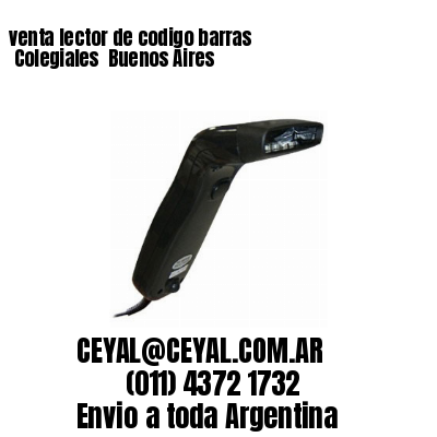 venta lector de codigo barras 	Colegiales  Buenos Aires