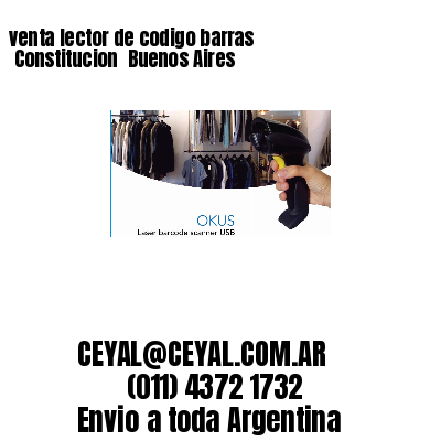 venta lector de codigo barras 	Constitucion  Buenos Aires