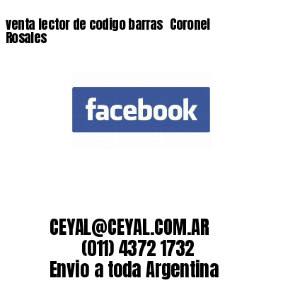 venta lector de codigo barras 	Coronel Rosales