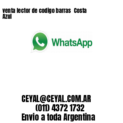 venta lector de codigo barras 	Costa Azul
