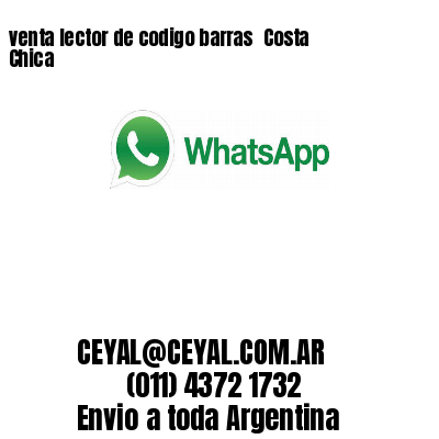 venta lector de codigo barras Costa Chica